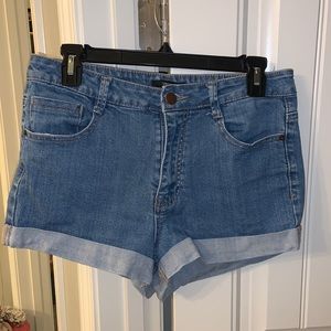 Forever 21 jean shorts